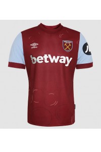 Fotbalové Dres West Ham United Domácí Oblečení 2023-24 Krátký Rukáv